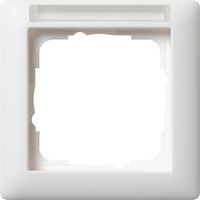 109127  - Frame 1-gang white 109127 - thumbnail