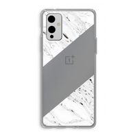 Biggest stripe: OnePlus 9 Transparant Hoesje