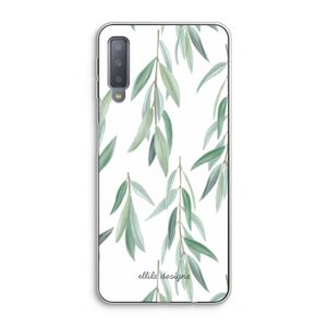 Branch up your life: Samsung Galaxy A7 (2018) Transparant Hoesje