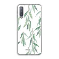 Branch up your life: Samsung Galaxy A7 (2018) Transparant Hoesje