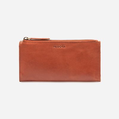 Alpha I Essential Case Bruin - Leren Portemonnee heren & dames
