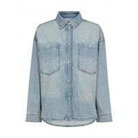 Mos Mosh - Blauw | Dames | Blouse | Blauw | XS | regular | Kamst mode