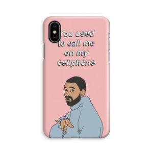 Hotline bling: iPhone Xs Volledig Geprint Hoesje