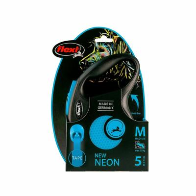 Hondenriem Flexi New Blauw Zwart/Blauw S (5 m)