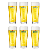 Heineken Bierglazen Ellipse - 500 ml - 6 stuks