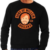 Zwart Sons of Willem sweater heren - thumbnail