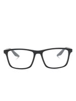 Prada Eyewear lunettes de soleil carrées Linea Rossa - Noir