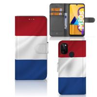 Samsung Galaxy M21 | M30s | Bookstyle Case | Nederlandse Vlag