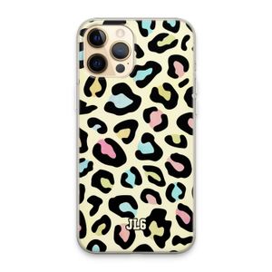 Leopard pattern: iPhone 13 Pro Max Transparant Hoesje