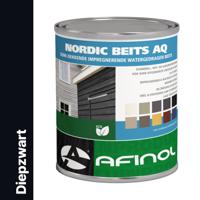 Afinol Nordic Beits AQ Diepzwart 750 ml