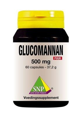 Glucomannan 500mg puur