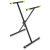 Gravity KSX 1 keyboard statief zwart