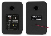 Vonyx XP40 actieve studiomonitors met BT & USB (2 stuks) - thumbnail