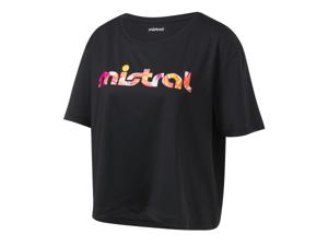 Mistral Dames t-shirt (M (40/42), Zwart)