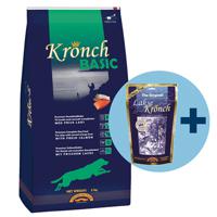 KRONCH BASIC ADULT MET GRATIS KRONCH 100% ZALMSNACKS 5 KG + 175 GR