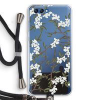 Blossoming spring: Honor 10 Transparant Hoesje met koord