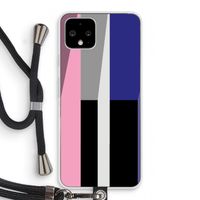Gestalte 4: Pixel 4 Transparant Hoesje met koord