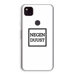 Negenduust vierkant: Google Pixel 4a 5G Transparant Hoesje