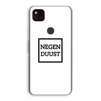 Negenduust vierkant: Google Pixel 4a 5G Transparant Hoesje