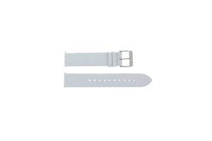 Timex horlogeband PW2R26100 Leder Wit 20mm