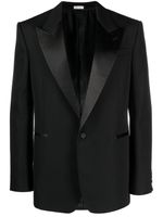 Alexander McQueen blazer à simple boutonnage - Noir - thumbnail