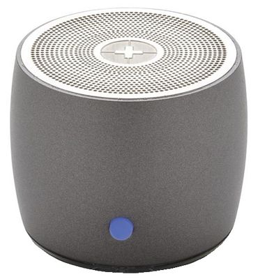 Swiss Peak speaker bluetooth 4,8 cm RVS grijs 2 delig Swiss Peak speaker bluetooth 4,8 cm RVS grijs 2 delig