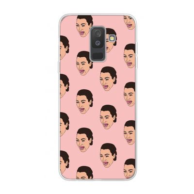 Ugly Cry Call: Samsung Galaxy A6 Plus (2018) Transparant Hoesje