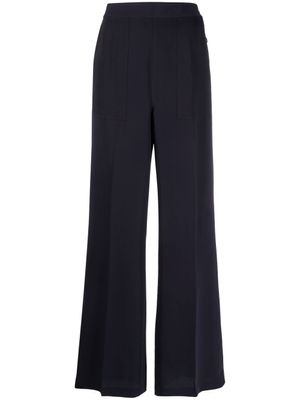 Polo Ralph Lauren pantalon palazzo à taille haute - Bleu