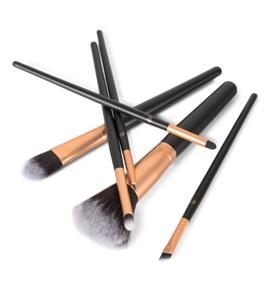 Rio BRCE Essential cosmetic brush collection kwasten 6 stuks