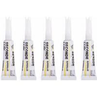 Benson Hobby secondelijm - 5 tubes - 3 gram - voordeelverpakking