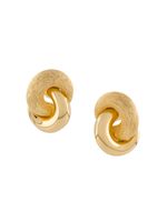Christian Dior Pre-Owned boucles d'oreilles à design de nœud (années 1980)