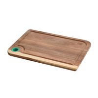 Snijplank Benetton Rainbow Groen Acacia (33 x 23 x 1,5 cm)