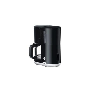 Drip Koffiemachine Braun KF1100BK 1000 W Zwart Zwart/Wit 2,5 L