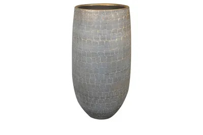 Pot hoog renzo d31h68cm antraciet
