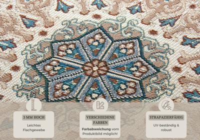 Hanse Home - In- & Outdoor Carpet Kadi Grey Creame - 80x165 cm