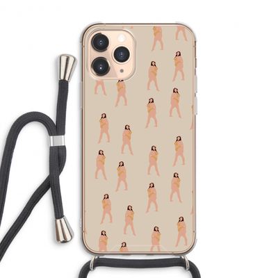 You're so golden: iPhone 11 Pro Max Transparant Hoesje met koord