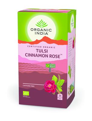 Tulsi cinnamon rose thee bio