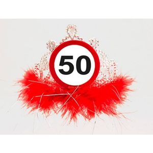 50 Jaar Verkeersbord Tiara