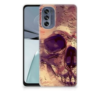 Silicone Back Case Motorola Moto G62 5G Skullhead