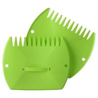Bladgrijper - 2x - 37 cm - handhark - Tuinieren benodigdheden - Harken