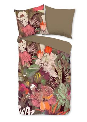 Good Morning Dekbedovertrek "bloemen" - Multi - (155x220 cm) - Katoen