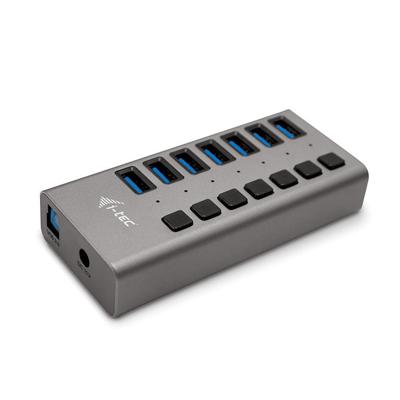i-tec 7 poorts USB hub + 36w adapter