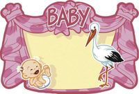 Huldeschild Baby Dochter - thumbnail