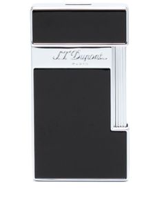 S.T. Dupont briquet Slimmy à logo gravé (6,5 cm x 3,5 cm) - Noir