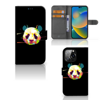 iPhone 14 Pro Max Leuk Hoesje Panda Color - thumbnail