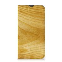 iPhone 13 Pro Max Book | Wallet Case | Licht Hout