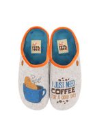 Hot Potatoes Pantoffels Artane 67804_03 Grijs maat