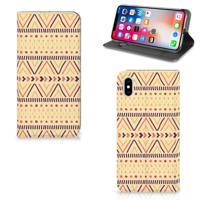 Apple iPhone Xs Max | Hoesje met Magneet | Aztec Yellow