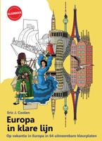 Europa in klare lijn kleurboek (Paperback)
