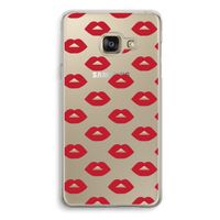 Lips: Samsung A3 (2017) Transparant Hoesje Lips: Samsung A3 (2017) Transparant Hoesje